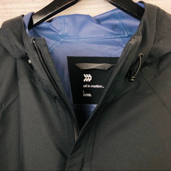 Target Jacket All in Motion Waterproof Black Large - Picture 2 of 13